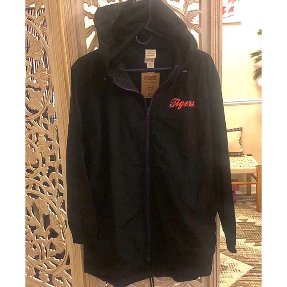 Victoria’s Secret PINK Collegiate Collection Clemson full zip anorak NWT XS - Picture 3 of 4